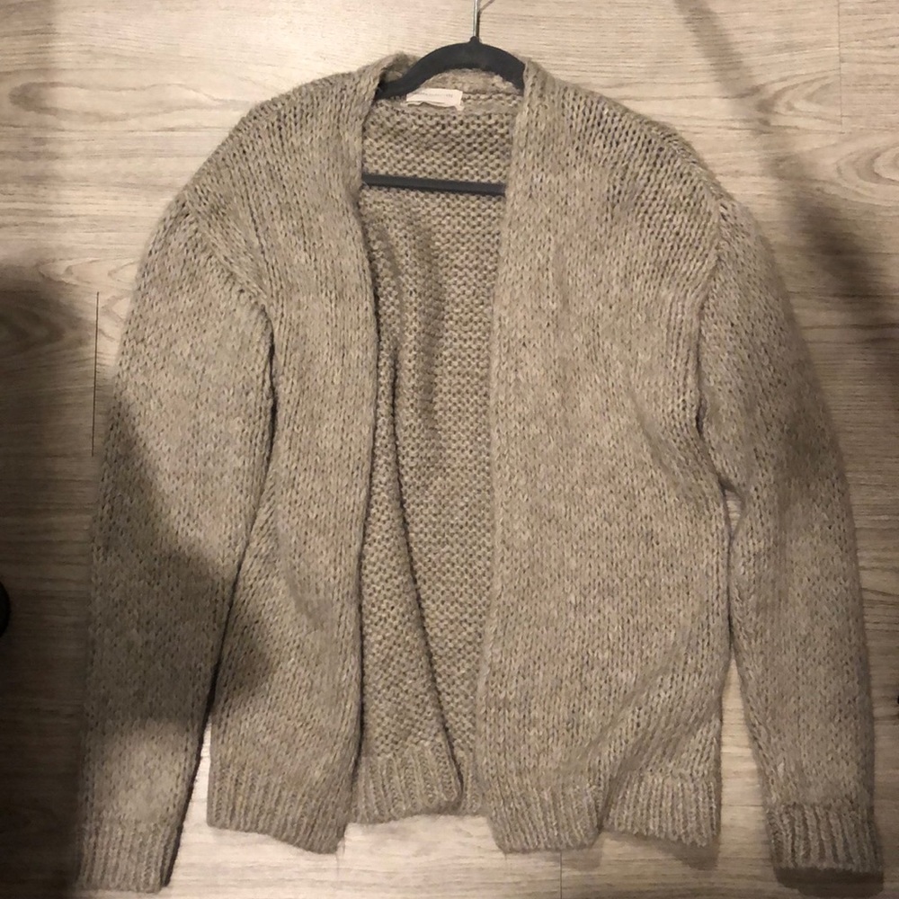 Urban outfitters long gray cardigan